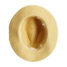 Accesorii Femei San Diego Hat Company UBF1010 Panama Fedora w Gold Chain Band Wheat