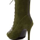 Incaltaminte Femei Chase Chloe Alanis Lace-Up Bootie OLIVE