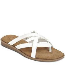 Incaltaminte Femei Aerosoles Asteriod Flat Sandal White