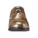 Incaltaminte Femei Cole Haan Gramercy Oxford Chestnut Gold Metallic CrackleBlack