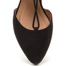 Incaltaminte Femei CheapChic Laced-up Lover Faux Suede Flats Black