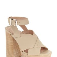 Incaltaminte Femei Shellys London Loud Platform Sandal Women CREAM LEATHER