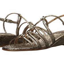 Stuart Weitzman Nuts Bronze Foil Nappa