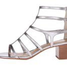 Incaltaminte Femei LAUREN Ralph Lauren Madge New Silver Metallic Kidskin