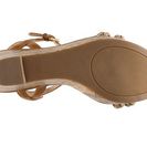 Incaltaminte Femei Unisa Kylie Wedge Sandal TanGold
