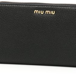 Miu Miu Madras Wallet NERO