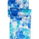 Accesorii Femei Echo Design Watercolor Flower Oblong Blue Wave