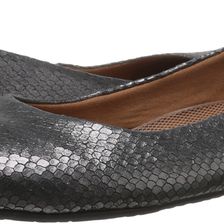 Walking Cradles Blue Pewter Metallic Snake Print