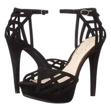 Jessica Simpson Sylla Black Luxe Kid Suede