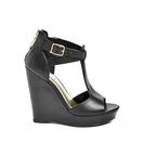 Incaltaminte Femei GUESS Sammey Stacked Wedges black