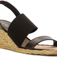 Ralph Lauren Carminda Black Kidskin/Elastic