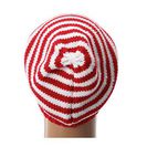 Accesorii Femei San Diego Hat Company KNH3232 Striped Slouchy Beanie RedWhite Stripe