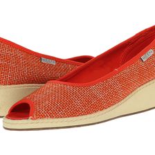 Keen Cortona Wedge Jute Pumpkin