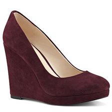 Incaltaminte Femei Nine West Halenia Wedge Pump Burgundy