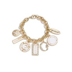 Bijuterii Femei GUESS Gold-Tone Enamel Plates Bracelet gold