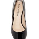 Incaltaminte Femei Via Spiga Pamina Patent Wedge Pump - Wide Width Available BLACK