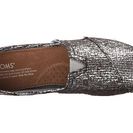 Incaltaminte Femei TOMS Seasonal Classics Silver Glitter Wool