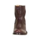 Incaltaminte Femei Frye Melissa Button Zip Short Dark Brown Antique Soft Full Grain