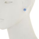 Bijuterii Femei Marc by Marc Jacobs Rubberized Daisy Stud Earrings CONCH BLUE