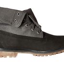 Incaltaminte Femei Timberland Earthkeepersreg Timberland Authentics Canvas Fold Down Black Nubuck with Grey Canvas