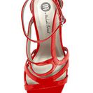 Incaltaminte Femei Michael Antonio Rhodes Pat Heeled Sandal Red