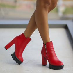 Botine Almina Rosii