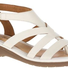 Hush Puppies Maben Keaton Off White Leather