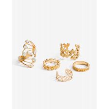 Bijuterii Femei CheapChic Marianna Ring Set Met Gold