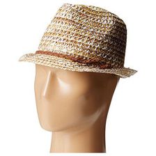 Accesorii Femei Steve Madden Tonal Fedora Hat Natural