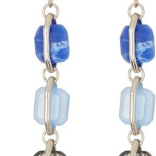 Kenneth Cole New York Triple Stone Drop Earrings BLUE