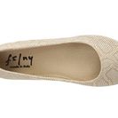 Incaltaminte Femei French Sole Zeppa Ecru Lizard Emboss