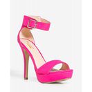 Incaltaminte Femei CheapChic Ollie-1 Pick Your Poison Platform Fuchsia