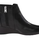 Incaltaminte Femei Rockport Total Motion 45mm Wedge Bootie Black Burn Calf