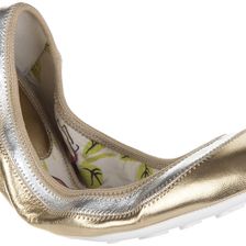 Car Shoe Silk Gold