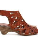 Incaltaminte Femei Spring Step Florean Wedge Sandal Cognac