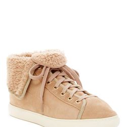 Incaltaminte Femei Cole Haan Raven Genuine Sheep Shearling Sneaker MAPLE SUGR