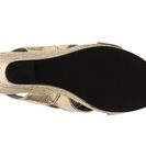 Incaltaminte Femei Michael Antonio Gerey Wedge Sandal Gold