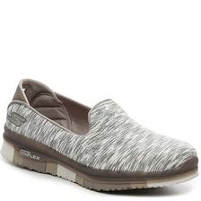 Incaltaminte Femei SKECHERS GO FLEX Walk Slip-On Sneaker Taupe