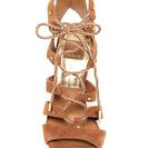 Incaltaminte Femei Dolce Vita Howie Lace-Up Sandal DARK SADDLE SUEDE