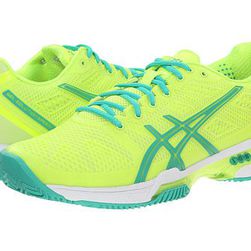 Incaltaminte Femei ASICS Gel-Solutionreg Speed 2 Clay Court Flash YellowMintSharp Green