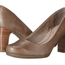 Rockport Total Motion 75mm Plain Pump New Taupe Tumble Goat