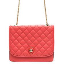 Accesorii Femei CheapChic So Smitten Quilted Bag And Wallet Coral