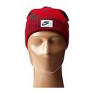 Accesorii Femei Nike Sportswear Camo Pom Beanie Team RedGym RedMahogany