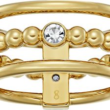 Michael Kors Brilliance Multi Barrel Ring Gold