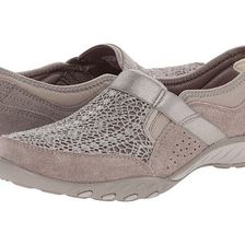 Incaltaminte Femei SKECHERS Breathe-Easy - Our Song Taupe