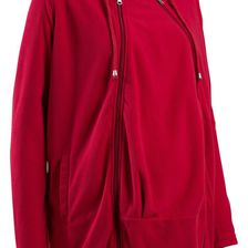 Jachetă din fleece pentru gravide, cu inserţie pentru bebe 