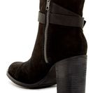 Incaltaminte Femei MIA Eileen Ankle Bootie BLACK NUBUCK