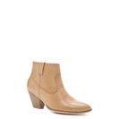 Incaltaminte Femei Forever21 Zippered Ankle Booties Tan