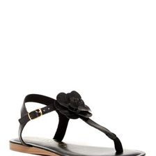 Incaltaminte Femei Italian Shoemakers Mae Slingback Thong Sandal BLACK