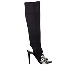Incaltaminte Femei GUESS Condolan Tall Cutout Boots black multi fabric